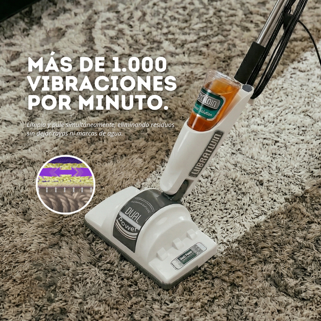 Máquina limpiadora moquetas, alfombras y parquets