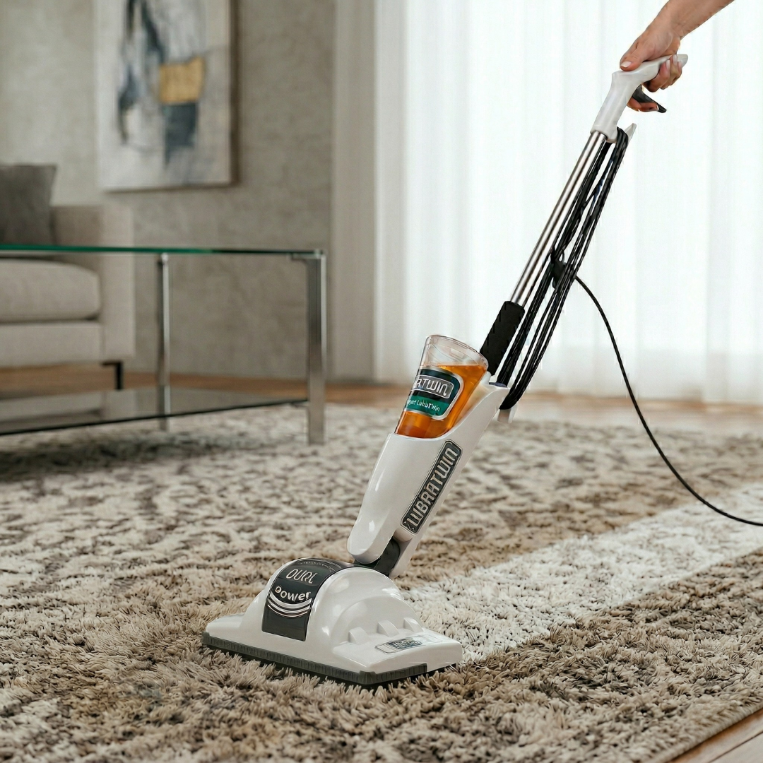 Máquina limpiadora moquetas, alfombras y parquets